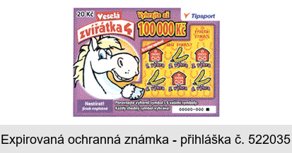 Veselá zvířátka 4 Vyhrajte až 100 000Kč Tipsport