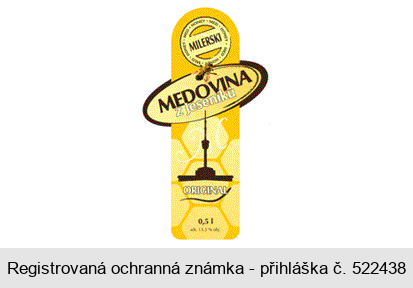 MED HONEY MILERSKI MEDOVINA z Jeseníků ORIGINAL