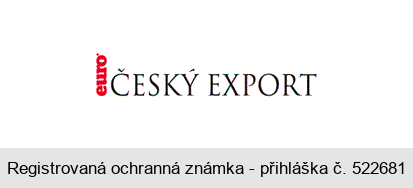 euro ČESKÝ EXPORT