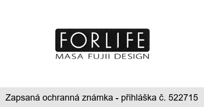 FOR LIFE MASA FUJII DESIGN