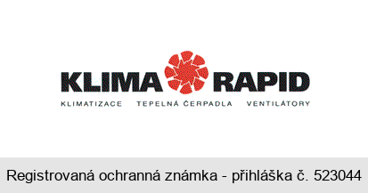 KLIMA RAPID KLIMATIZACE TEPELNÁ ČERPADLA VENTILÁTORY