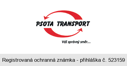 PSOTA TRANSPORT Váš správný směr...