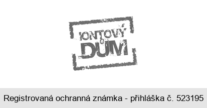 IONTOVÝ DŮM