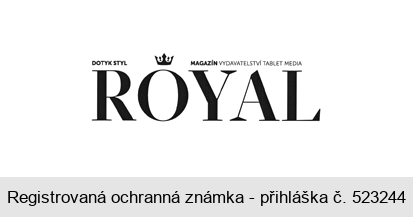 DOTYK STYL ROYAL MAGAZÍN VYDAVATELSTVÍ TABLET MEDIA