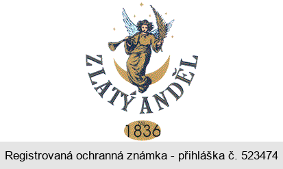 ZLATÝ ANDĚL ZAL. 1836