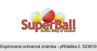 SuperBall bonbón který tě dostane