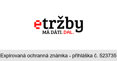 etržby MÁ DÁTI. DAL.