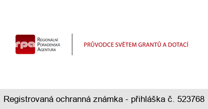 rpa REGIONÁLNÍ PORADENSKÁ AGENTURA - PRŮVODCE SVĚTEM GRANTŮ A DOTACÍ