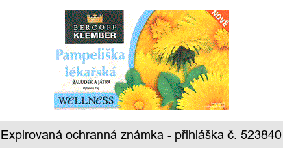Pampeliška lékařská BERCOFF KLEMBER