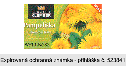 Pampeliška Citronová tráva BERCOFF KLEMBER