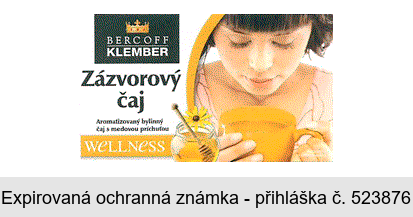 Zázvorový čaj BERCOFF KLEMBER