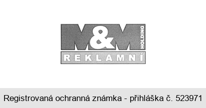 M&M HOLDING REKLAMNÍ