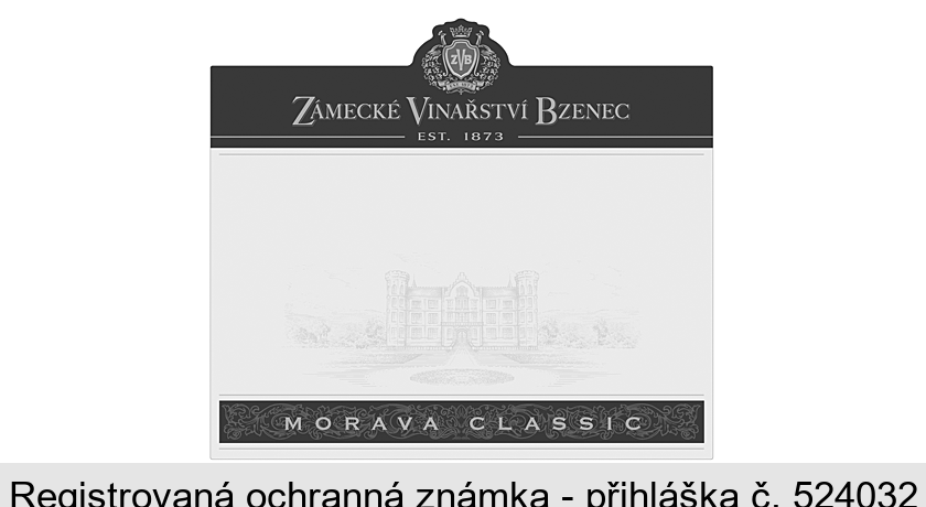 ZÁMECKÉ VINAŘSTVÍ BZENEC EST. 1873 MORAVA CLASSIC