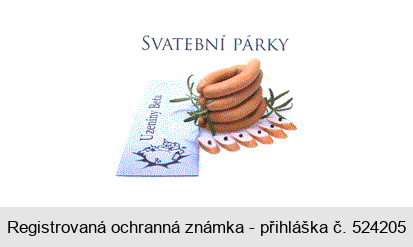 SVATEBNÍ PÁRKY Uzeniny Beta