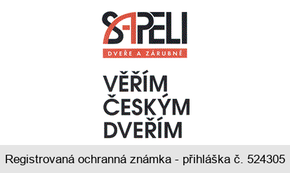 SAPELI DVEŘE A ZÁRUBNĚ VĚŘÍM ČESKÝM DVEŘÍM