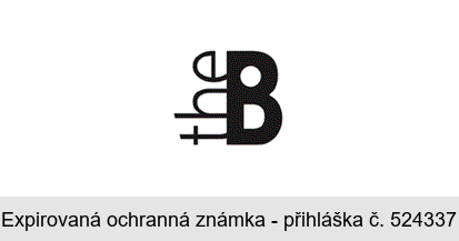 the B