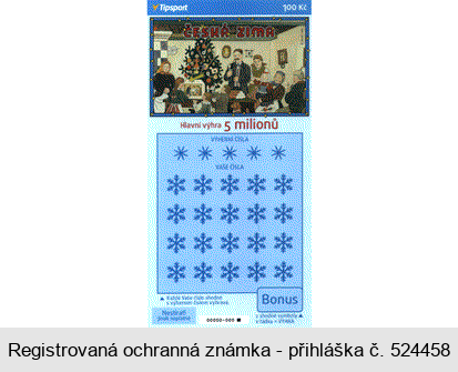 Tipsport ČESKÁ ZIMA Hlavní výhra 5 milionů