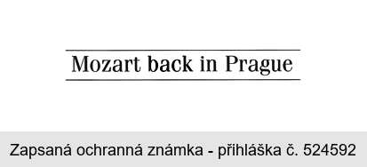 Mozart back in Prague