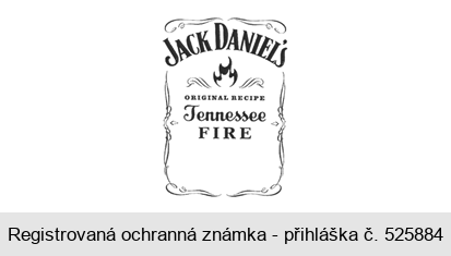 JACK DANIEL´S ORIGINAL RECIPE Tennessee FIRE