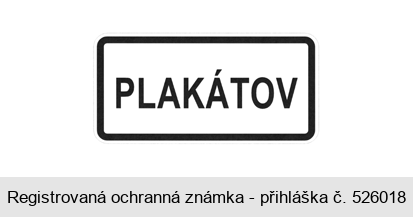 PLAKÁTOV