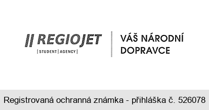 REGIOJET STUDENT AGENCY VÁŠ NÁRODNÍ DOPRAVCE