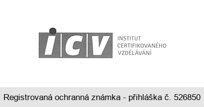 ICV INSTITUT CERTIFIKOVANÉHO VZDĚLÁVÁNÍ