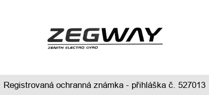 ZEGWAY ZENITH ELECTRO GYRO