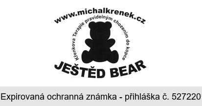 www.michalkrenek.cz Křenkova Terapie pravidelným chozením do kopce JEŠTĚD BEAR
