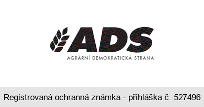 ADS AGRÁRNÍ DEMOKRATICKÁ STRANA