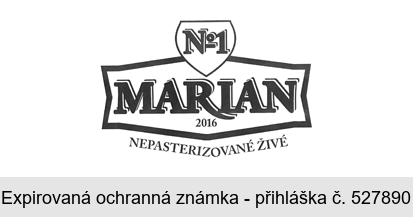 No1 MARIAN 2016 NEPASTERIZOVANÉ ŽIVÉ