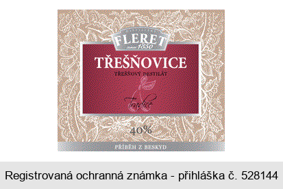 FLERET TRADICE TŘEŠŇOVICE TŘEŠŇOVÝ DESTILÁT PŘÍBĚH Z BESKYD