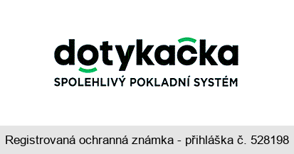 dotykačka SPOLEHLIVÝ POKLADNÍ SYSTÉM