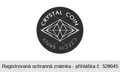 CRYSTAL COIN CZECH MINT