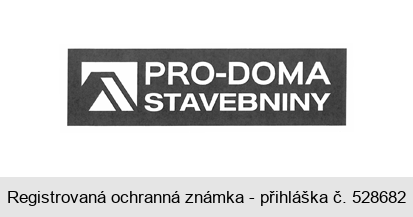 PRO-DOMA STAVEBNINY