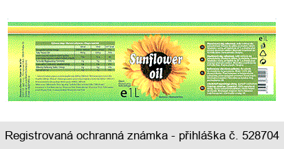 Sunflower oil