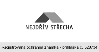 NEJDŘÍV STŘECHA