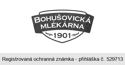 BOHUŠOVICKÁ MLÉKÁRNA 1901