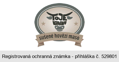 TO JE KRAVINA sušené hovězí maso