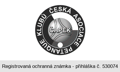 ČAPEK  ČESKÁ ASOCIACE PETANQUE KLUBŮ  