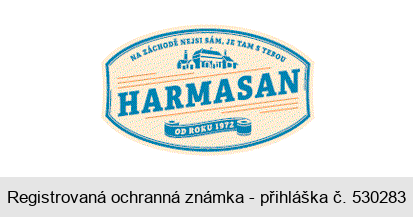NA ZÁCHODĚ NEJSI SÁM, JE TAM S TEBOU HARMASAN OD ROKU 1972