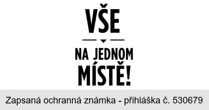 VŠE NA JEDNOM MÍSTĚ!