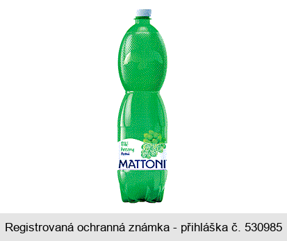 Bílé hrozny Perlivá MATTONI