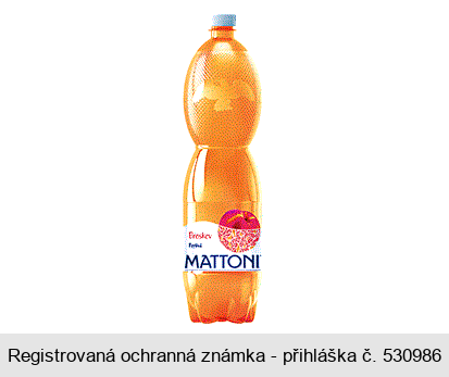 Broskev Perlivá MATTONI