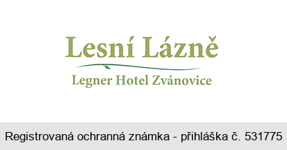 Lesní Lázně Legner Hotel Zvánovice