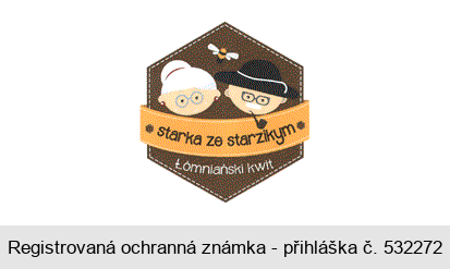 starka ze starzikym tómniański kwit