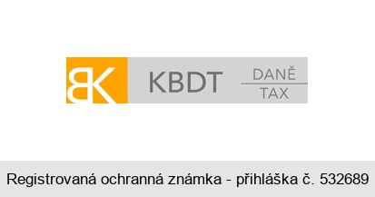 KBDT DANĚ TAX BK