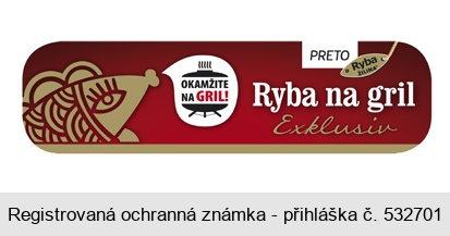 PRETO Ryba Žilina Okamžitě na gril Ryba na gril Exclusiv