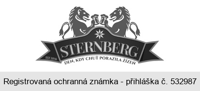 STERNBERG DEN, KDY CHUŤ PORAZILA ŽÍZEŇ EST 2016