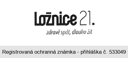 Ložnice 21. zdravě spát, dlouho žít