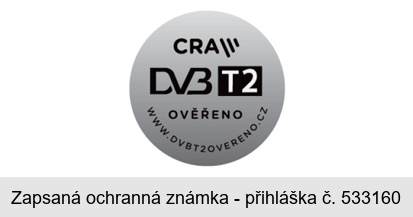 CRA DVB T2 OVĚŘENO WWW.DVBT2OVERENO.CZ
